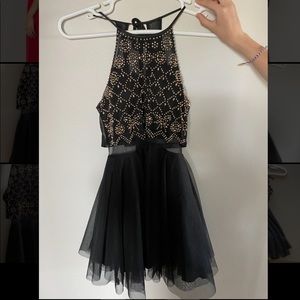 teezeMe black homecoming dress